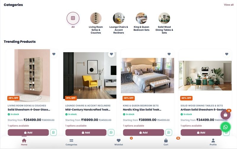 Online store example 3